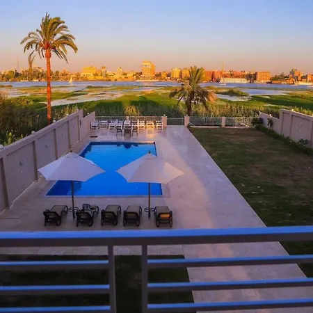Royal Nile Villa - Nile View Apartment 1 Luxor Exterior photo